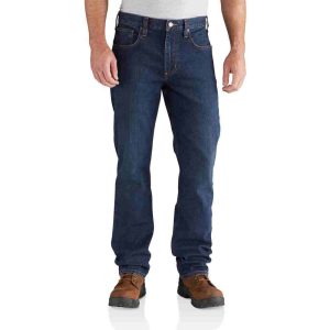 Relaxed Straight Rugged Flex? Jean