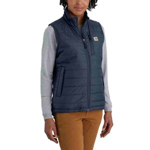 Rain Defender? Nylon Insulated Mock-Neck Vest