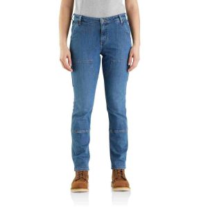 Rugged Flex? Relaxed Fit Double Front Straight Jean