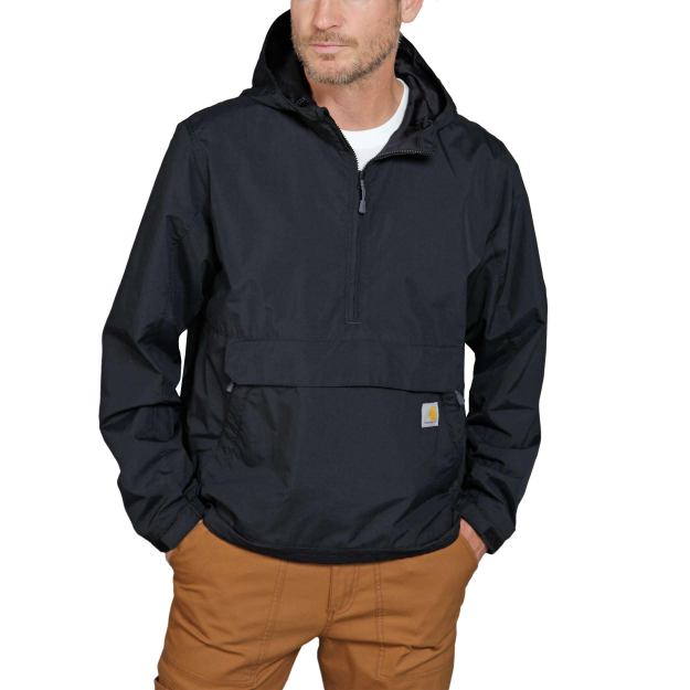 Rain Defender? Loose Fit Lightweight Packable Anorak - Image 4