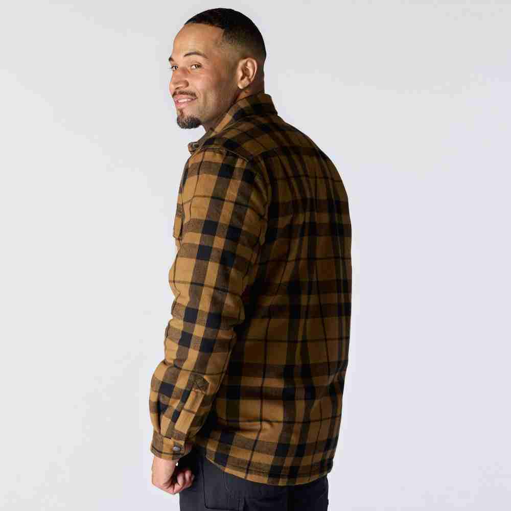 Relaxed Fit Flannel Sherpa-Lined Shirt Jac - Image 6